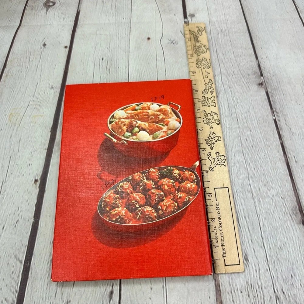 vtg 70s campbell Cookbook: Cooking with Soup spiral hardcover cottagecore retro